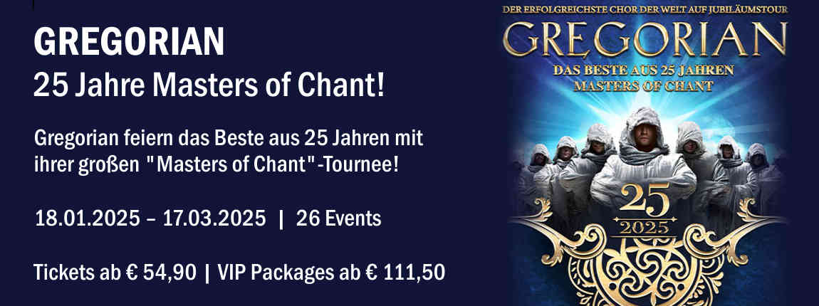25 Jahre Masters of Chant!